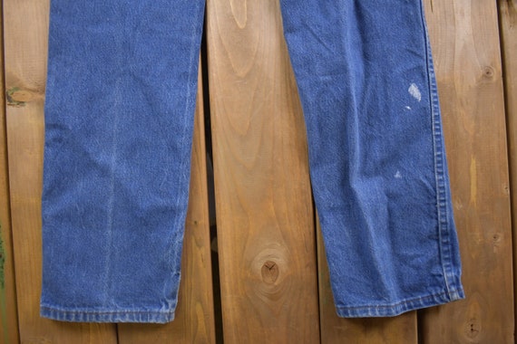 Vintage 1990's Wrangler Blue Jeans 28 x 30 / Pain… - image 6