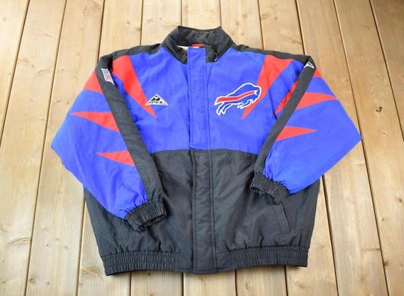 Vintage 1990s Vintage Apex One Sharktooth Buffalo Bills Full Zip