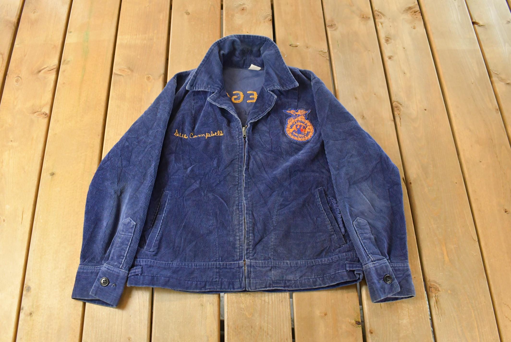 Vintage Ffa Texas Corduroy Jacket - Etsy