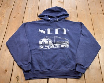 Buy Vintage 1990s Neff Trucking Michigan Crewneck Sweatshirt / 90s Online  in India - Etsy