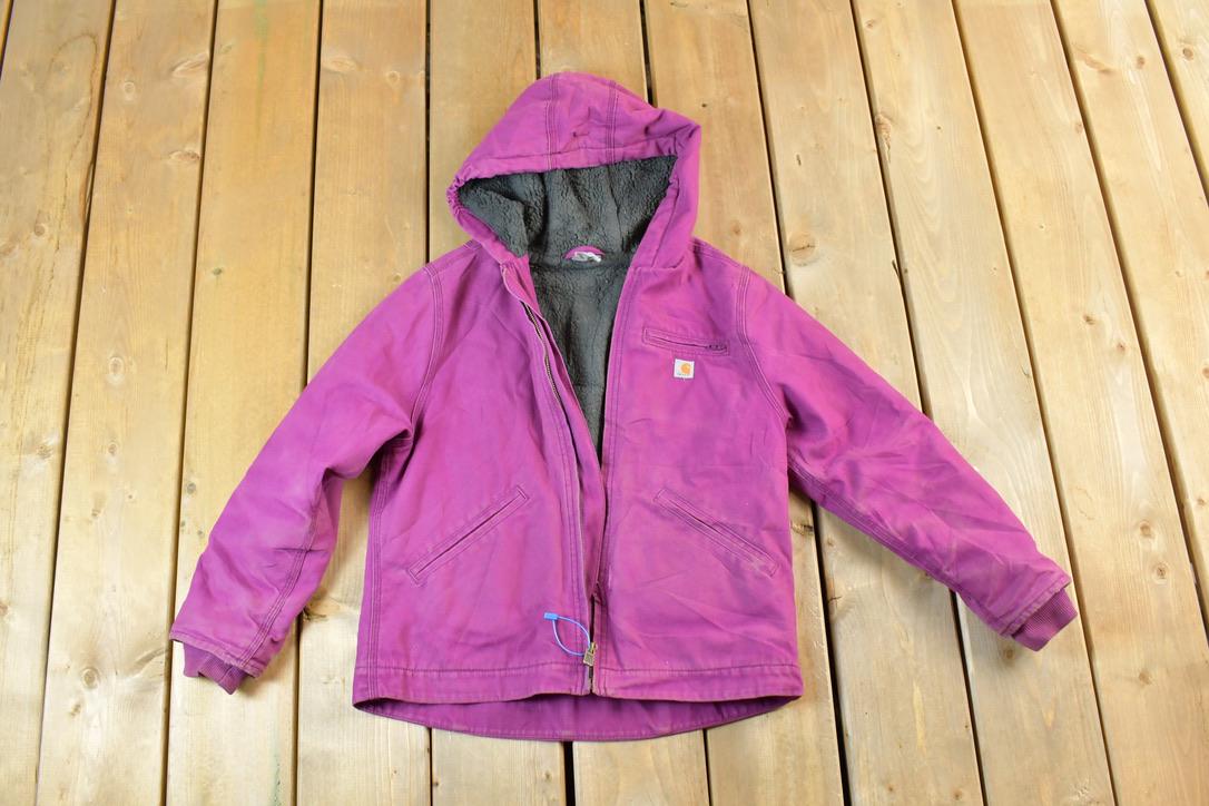 Purple Carhartt Jacket - Etsy