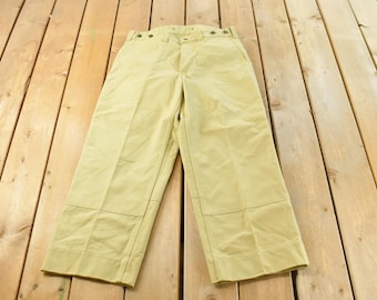 Vintage 2000s Filson Tin Cloth Trousers Size 33 x 28 / Y2K Pants / Hunting Pants / Outdoorsman / Made In USA / Streetwear