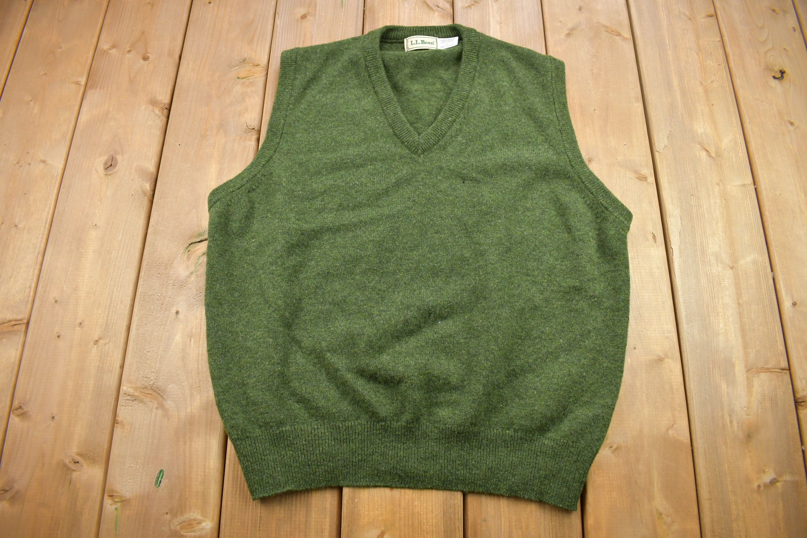 訳ありセール格安） syu Double V-neck Lamb's wool vest