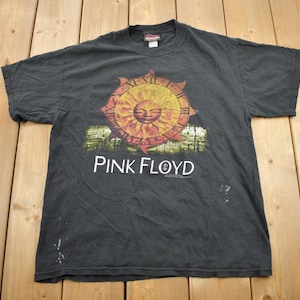 Vintage 2001 Pink Floyd Sun Dial Graphic Band T-shirt / Size L