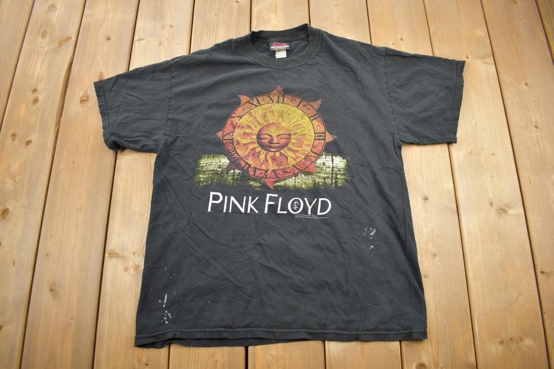 デッドストック 90s Pink Floyd Sun Dial Tシャツ