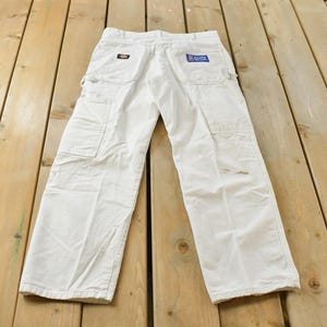 Vintage 1990's Dickies Sherwin Williams White Painters Pants Men's