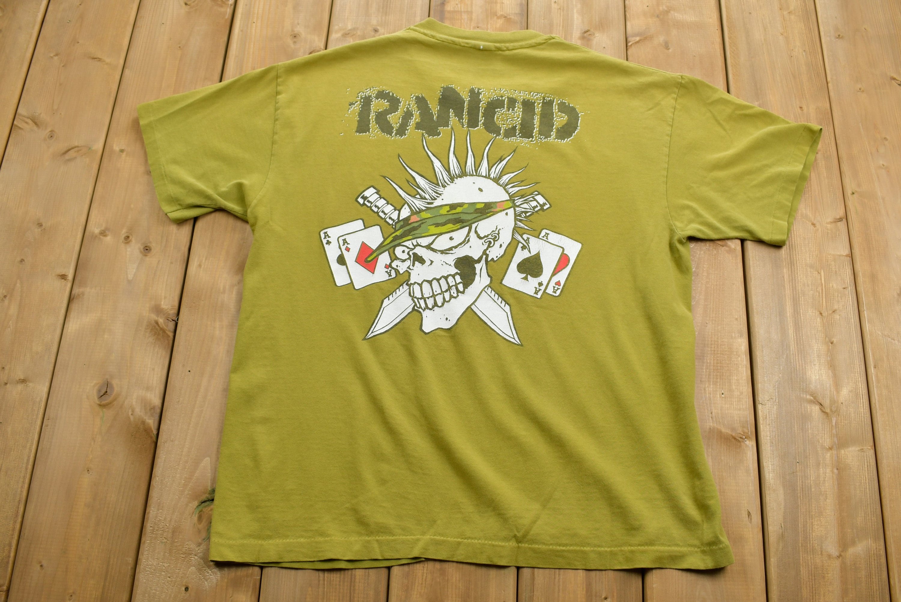 90S/RANCID/ランシド　ビンテージTシャツ USA製 90's RANCID/ランシド BROCKUM パンク ロック バンドT