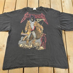Vintage 1992 Metallica The Unforgiven Executioner Band T-shirt Herr XL / Band T-shirt / Pushhead / Band T-shirt / Premium Vintage / 90-tals T-shirt