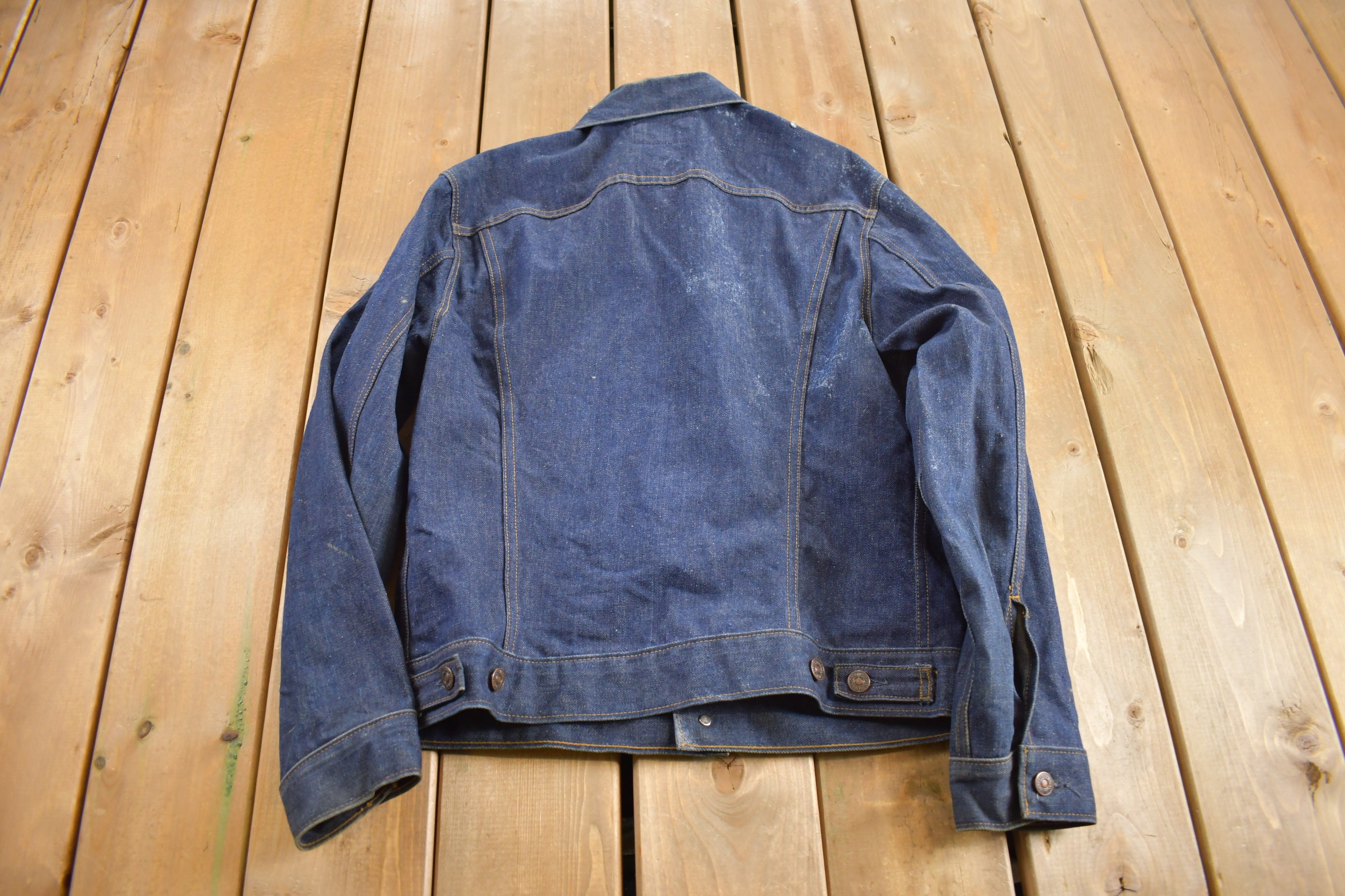 ３冊セット入手困難LEVI'S® VINTAGE DENIM JACKETS VINTAGE LEVIS TYPE III DENIM JACKET 4 POCKETS 1980S SIZE