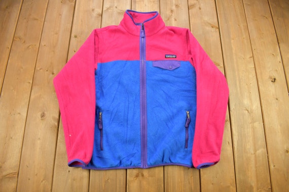 Vintage Patagonia Synchilla Women's Zip up Fleece Sweater / Outdoorsman /  Color Block / 90s Sweater / Streetwear / Hiking -  Canada