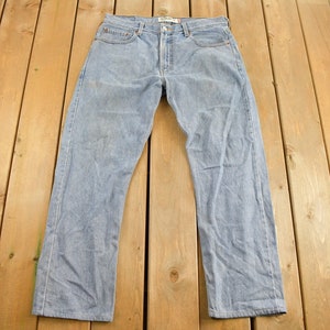 Vintage Levi&#39;s 505 Red Tab Denim Jeans Size 36 x 28.5 / Light Wash / Vintage Denim / Casual Denim / 505 Jeans