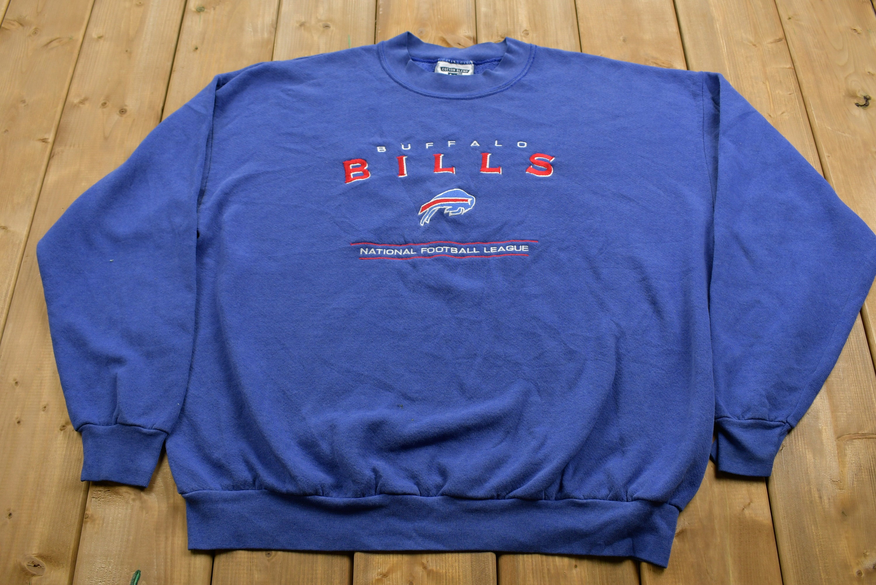 Vintage 1990er Buffalo Bills Crewneck Sweatshirt / Sportswear | Etsy