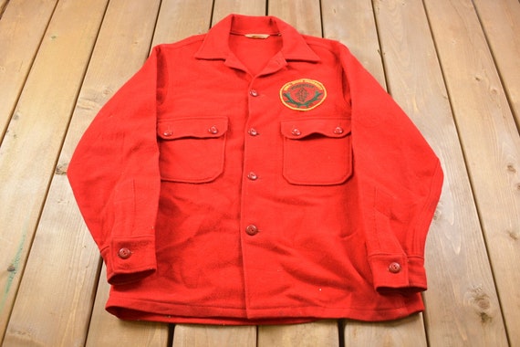 Vintage 1980s Boy Scouts Of America Official Jack… - image 1