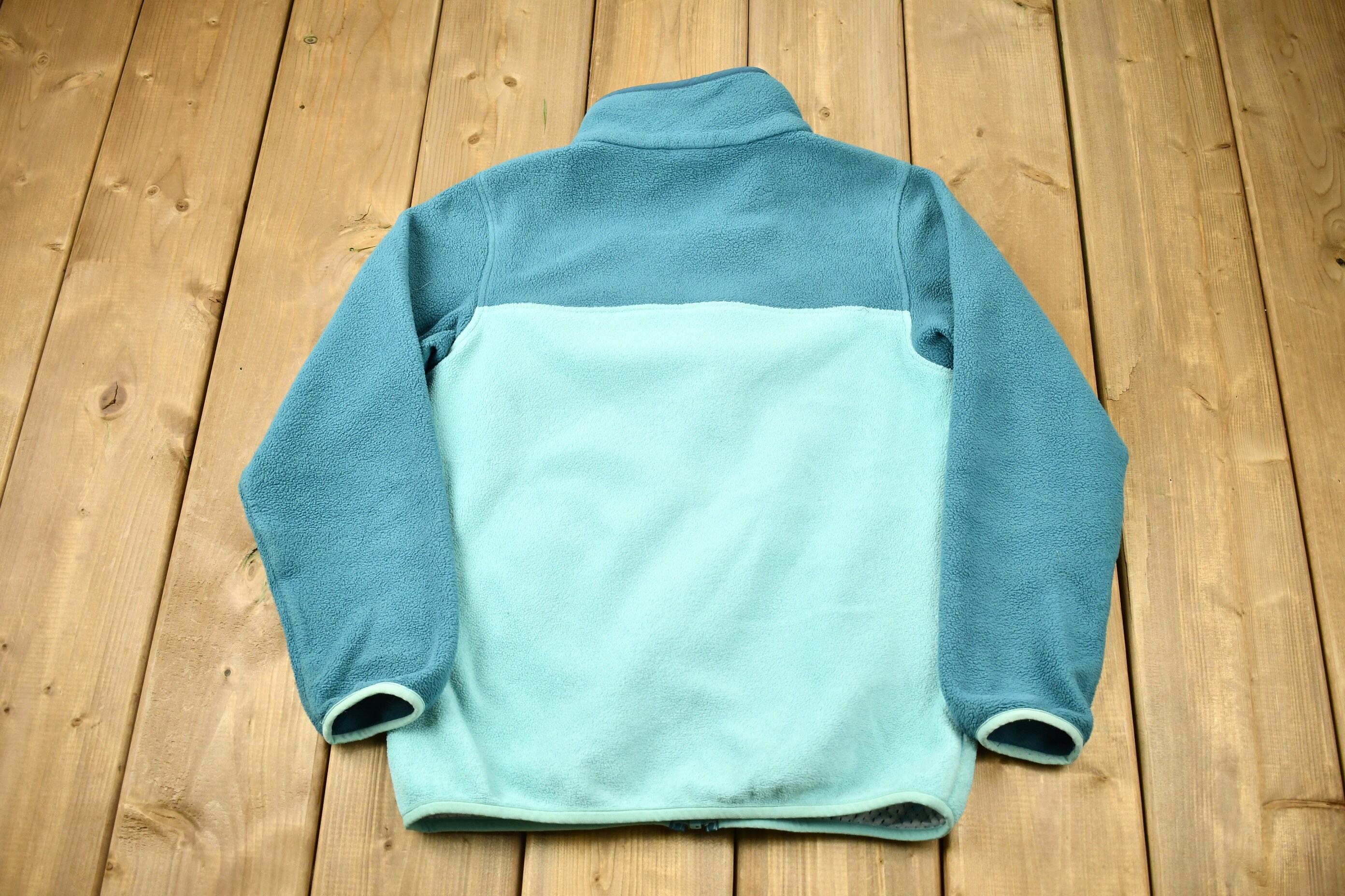 Patagonia color block fleece hotsell