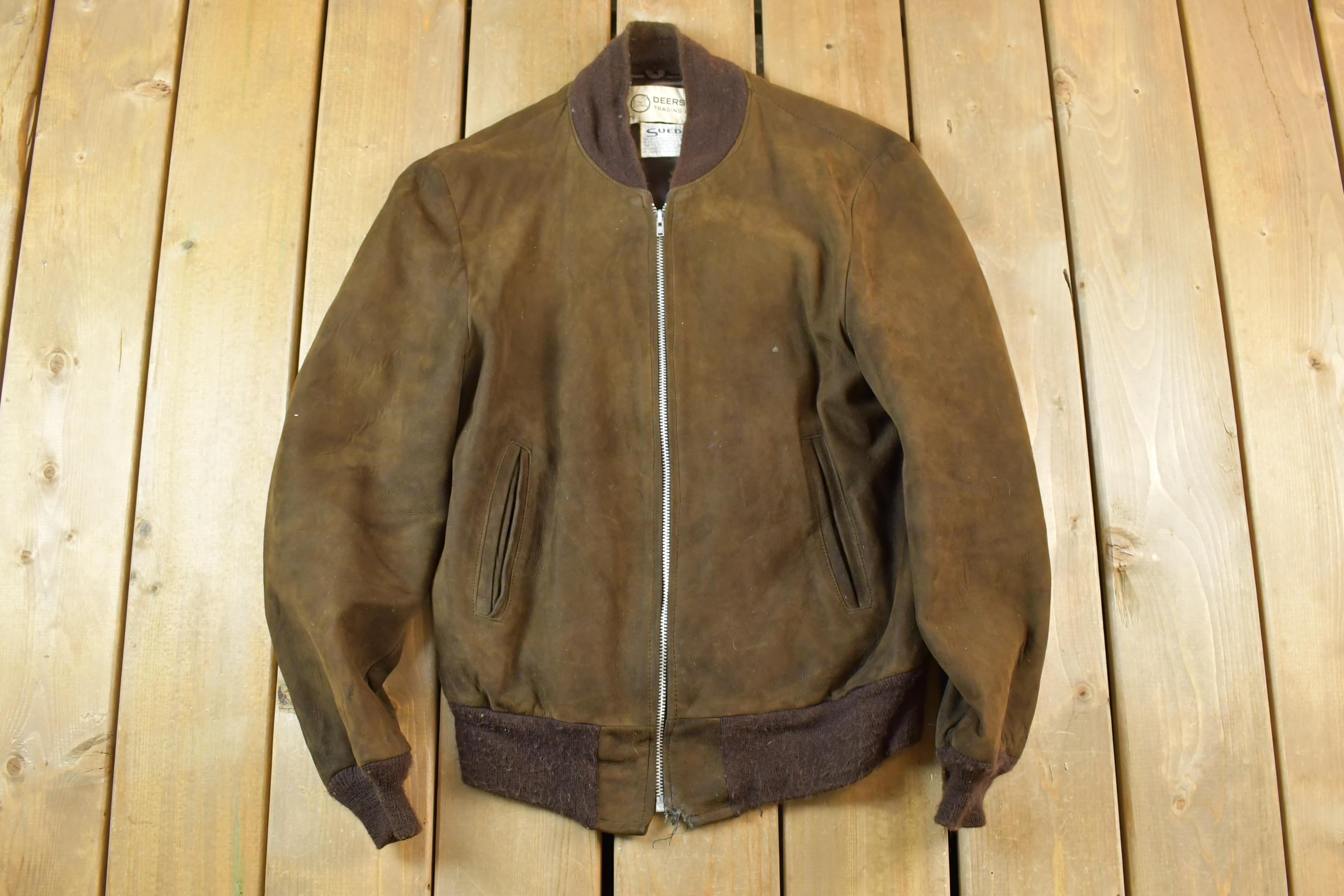 70s Deerskin Coat - Etsy