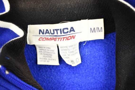 Vintage 1990s Nautica Competition Quarter Zip Swe… - image 7