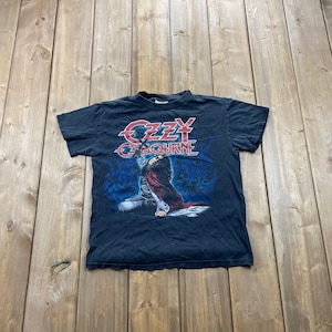 Vintage 90&#39;s Blizzard Of Ozz Ozzy Ozbourne Band Graphic T Shirt / Vintage T-Shirt / Music Promo Print / Streetwear Fashion / Retro Style