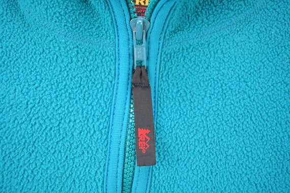 Vintage 1990s REI Full Zip Fleece  Sweatshirt / 1… - image 4