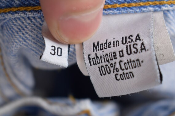 Vintage 1990's Calvin Klein Jeans 29 x 30 / Made … - image 5