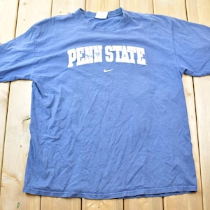 Vintage 1990s Nike Penn State Universität Collegiate T-Shirt / Netbook-T-Shirt / Americana / Sportkleidung