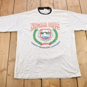 Vintage 1990s Niagara Falls Canada Souvenir T Shirt / Streetwear / Made In Canada / Vacation Tee / Travel T Shirt / Vintage Niagara Falls