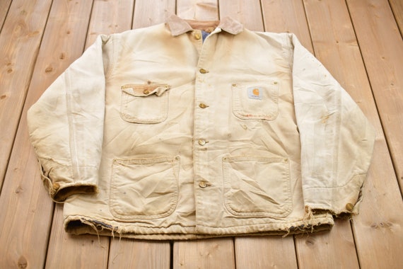 Vintage carhartt chore clearance jacket