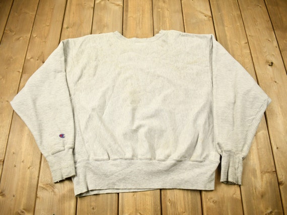 Vintage 1990s Champion Reverse Weave Crewneck Swe… - image 2