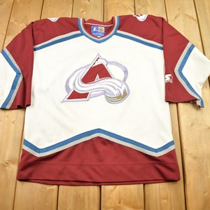 Vintage 90s Youth Size S Koho Colorado Avalanche Hockey NHL Jersey Long  Sleeve