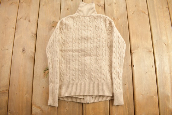 トップス 90s polo Ralph Lauren cashmere knit 0400023896177_AUTHENTICCREAM?