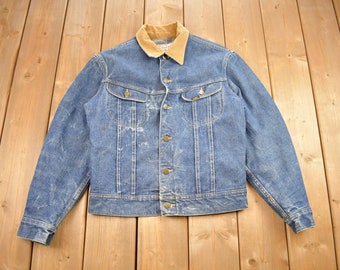 Vintage 1970s Lee Storm Riders Jean Jacket / Vintage Denim