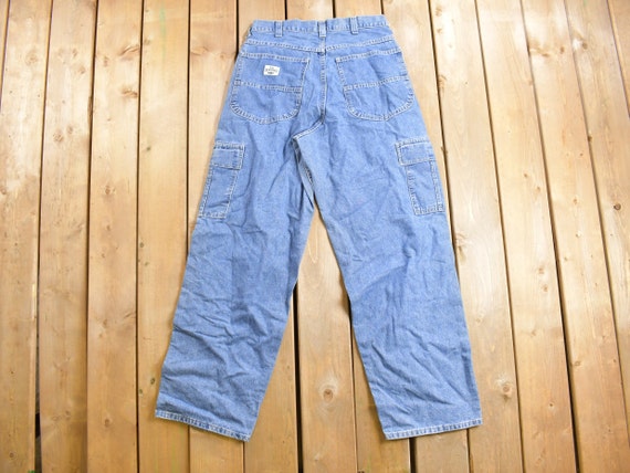 Vintage 1980s Lee Dungarees Carpenter Jeans Size … - image 3