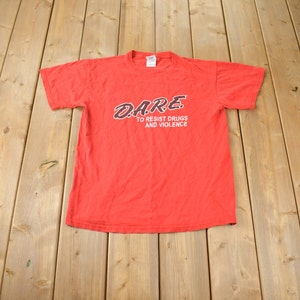 Vintage 1990s D.A.R.E Graphic T Shirt
