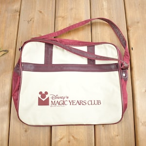 Vintage 1980s Disney&#39;s Magic Years Club Bag / Vintage Accessory  / Vintage Disney