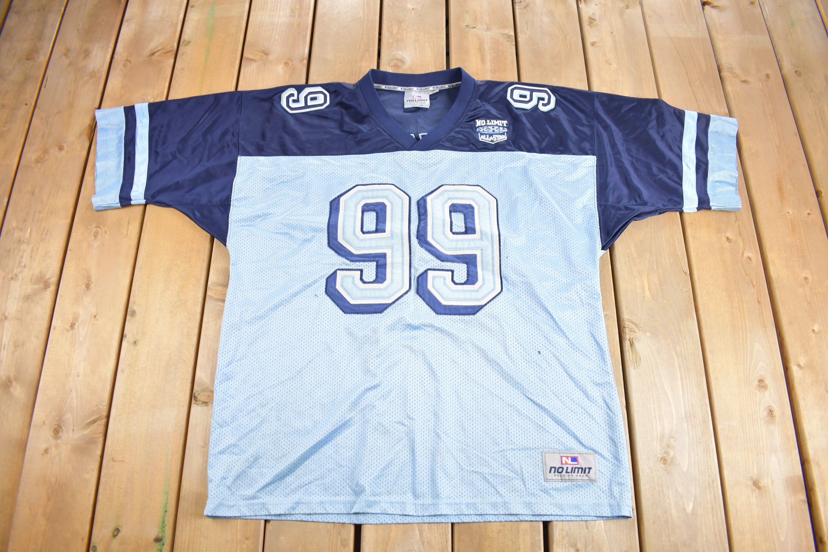 Vintage 1999 No Limit Football Jersey Size XXL / Sportswear / No