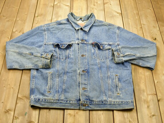 Vintage 1990s Levi's Red Tab Denim Jean Jacket / Vintage Denim