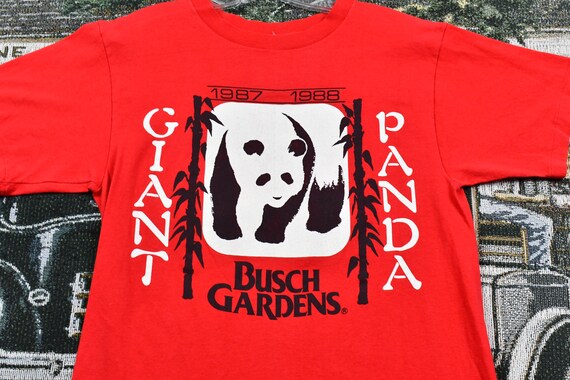 Vintage 1988 Busch Gardens Giant Panda Single Stitch … - Gem