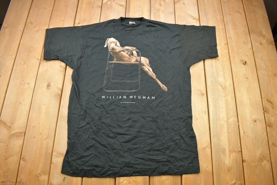 Vintage 1994 William Wegman Dog Theme Graphic T Shirt / - Etsy
