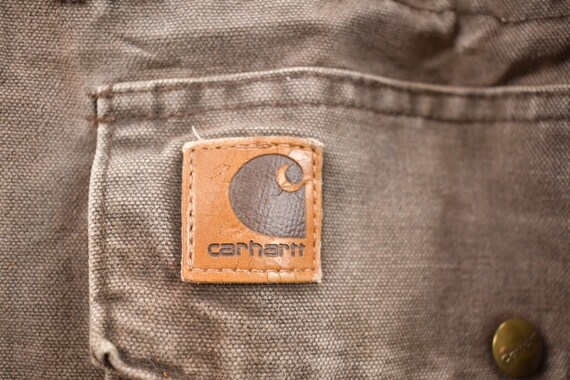 Vintage 1990's Carhartt Work Jacket / Workwear / … - image 5