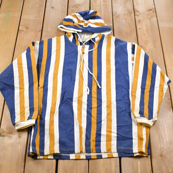 Vintage 90’s striped sweater hoodie top