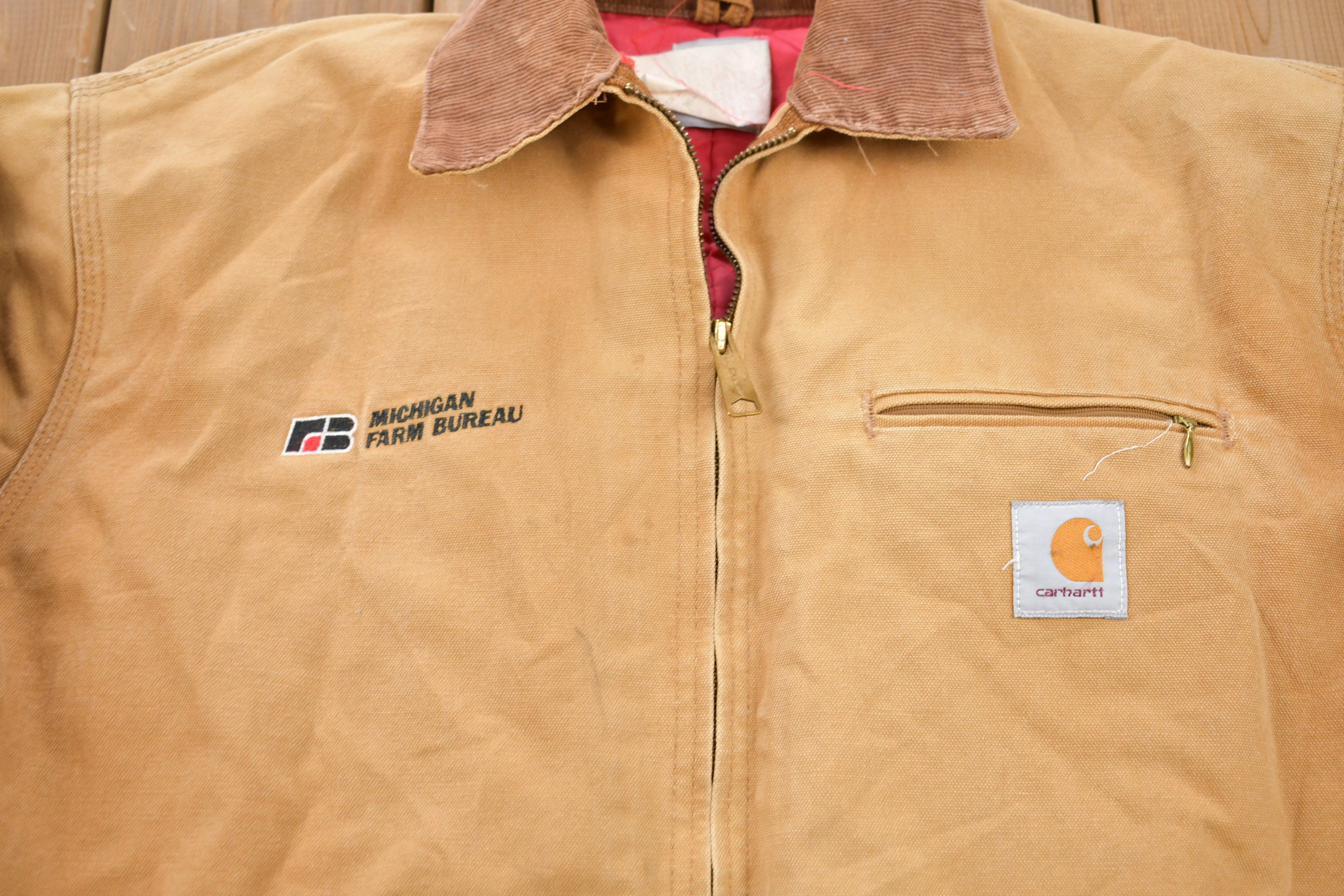 Vintage 1990s Carhartt Detroit Jacket / Workwear / Streetwear