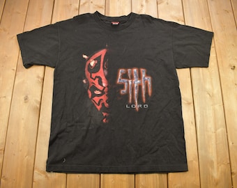 Vintage Darth Maul Star Wars Sith Lord The Phantom Menace T-shirt 1999 / filmpromo / The Dark Side / Vintage Star Wars