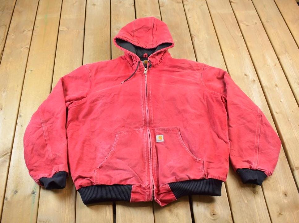 Vintage Carhartt Active Jacket Usa - Etsy Vintage Carhartt Active Jacket Usa - Etsy