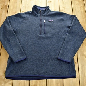 Vintage Patagonia Quarter Zip Fleece Sweatshirt / Patagonia Fleece / Winter Wear / Sportswear / 90s Patagonia / Streetwear / Hiking