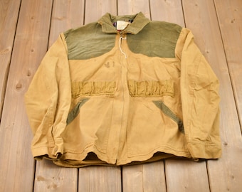 1950s American Field Hunting Jacket | S/M | Canvas