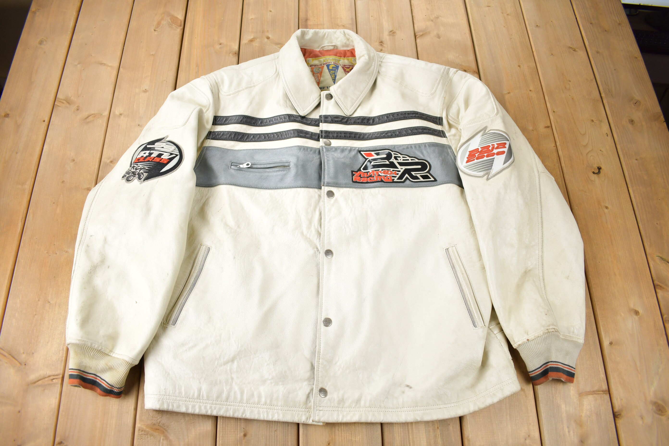 【デッドストック】 Stussy × Schott Racing Jacket デッドストック】 Stussy × Schott Racing Jacket 【公式通販】