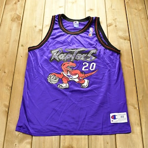 Koszulka mistrzowska NBA Damon Stoudamire Toronto Raptors z rocznika 1996 / Koszulka mistrzowska NBA Raptors / Gadżety dla fanów NBA / Bluza sportowa / Koszulka mistrzowska