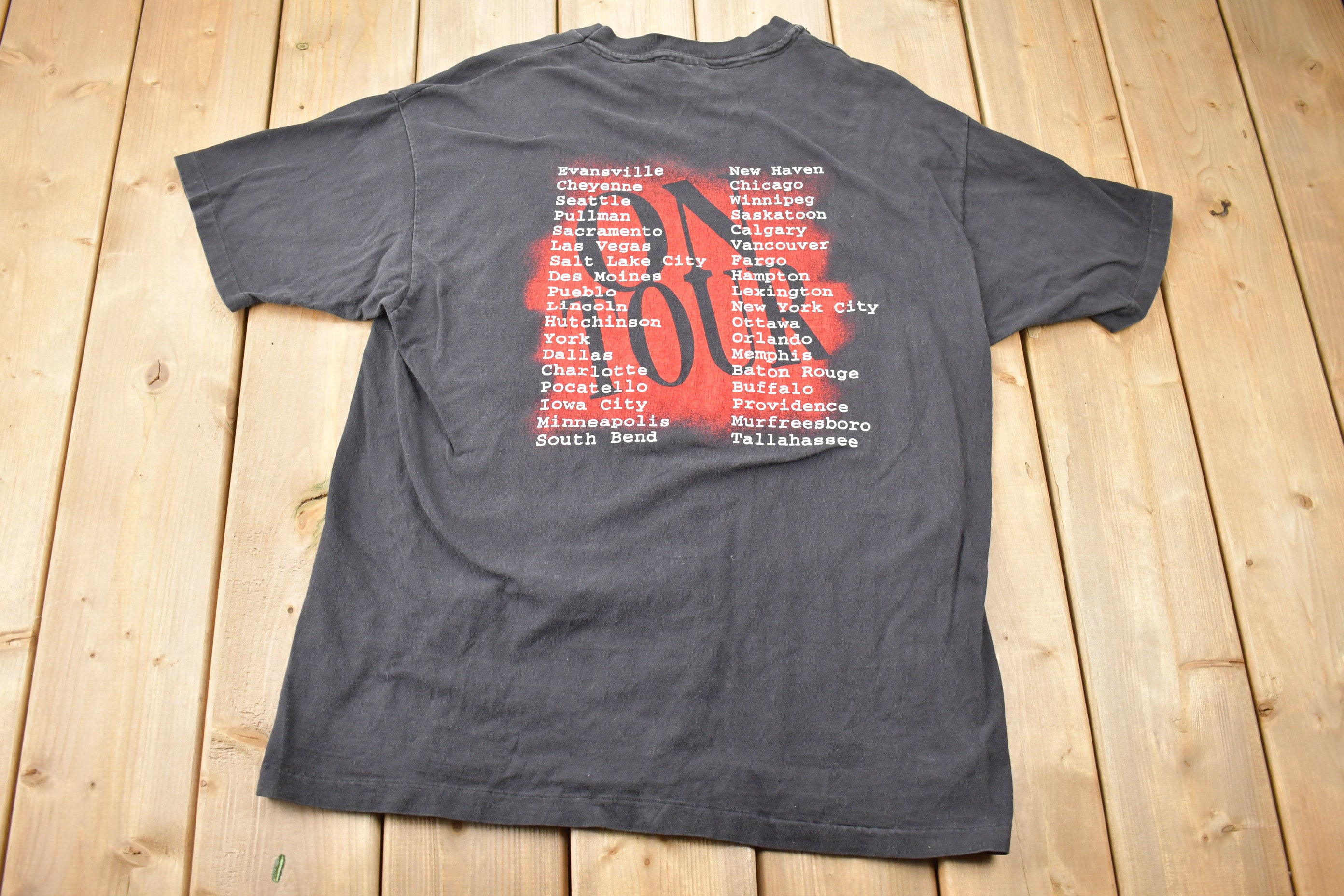 Brooks Vintage Concert Tour Garth Brooks Concert T Shirts Vintage