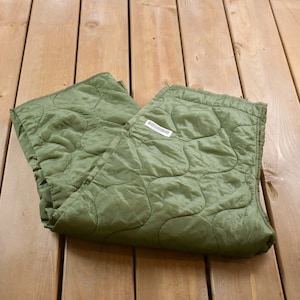 Vintage 2000 US Army Green Liners Size 38 x 25  / Streetwear / Army Pants / Military Pant&#39;s / Vintage Liners / True Vintage