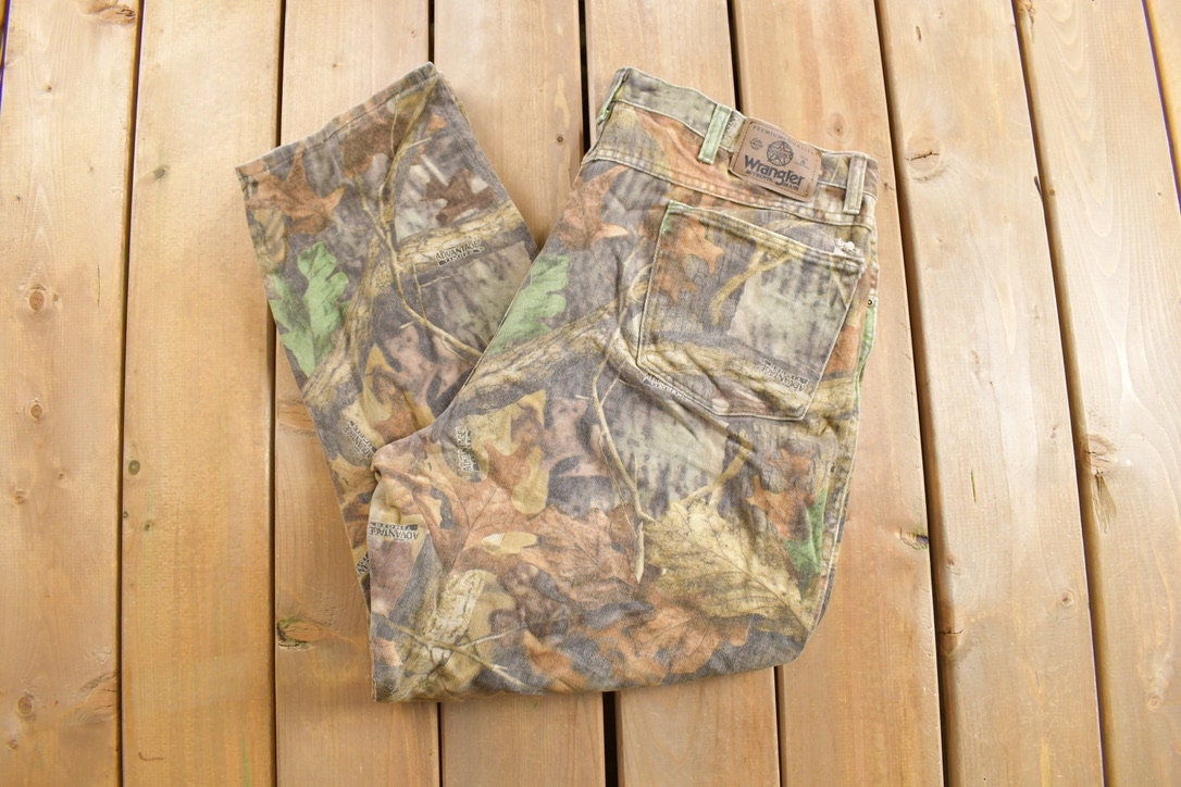 Wrangler Camo Jeans - Etsy