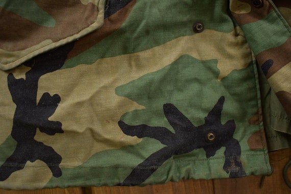 Vintage Military / Button Up Jacket / US Army Gre… - image 5